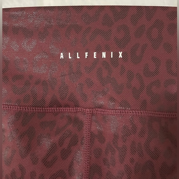 Anthropologie NWT All Fenix Liquid Leopard 7/8 Leggings - Picture 4 of 6